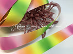 ✔️1" (25mm) Gradient grosgrain ribbon
