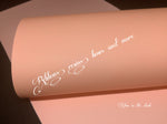 Glow in the Dark Smooth Synthetic leatherette - Peach