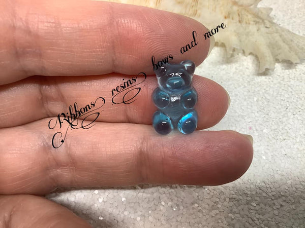 Jelly Bear - Clear blue Gradient