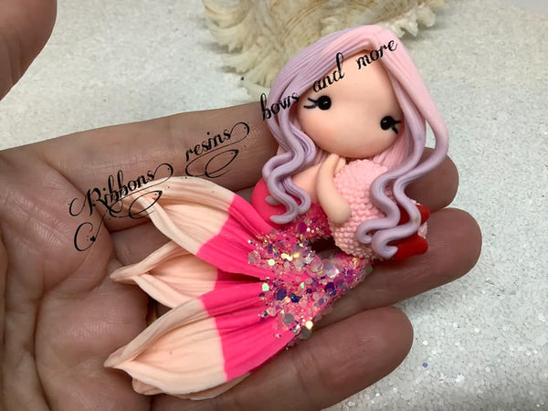 OPULENT Clay Mermaid - Pretty in pink