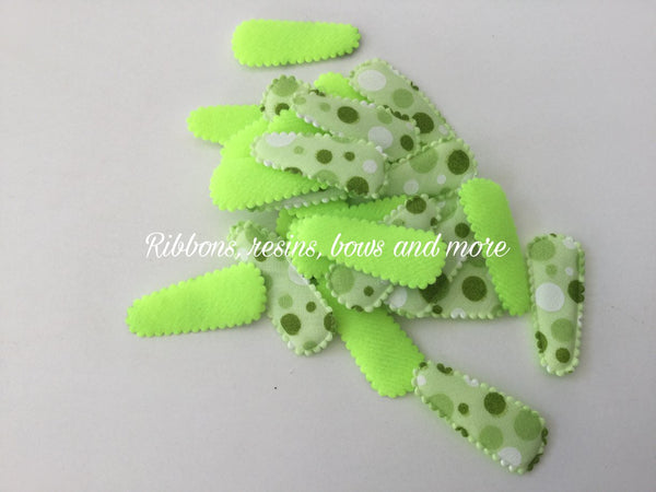 35mm - Green Spots Clip covers