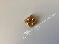 15mm Pearl Embellishment - Gold