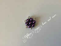25mm Pearl Embellishment - Purple