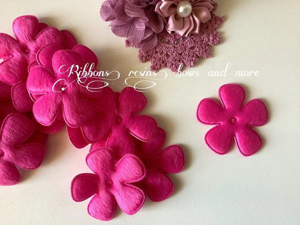 Large Padded Fluffy Flower
