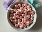 Glass Pearl Beads - Pink (10mm)